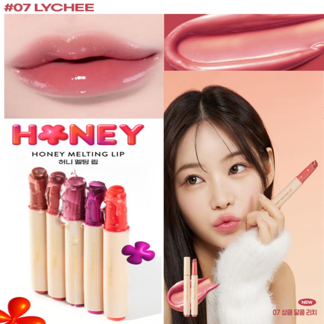 

Nature Republic МЕДОВЫЕ ТАЮЩИЕ ГУБЫ НОВЫЙ ЦВЕТ 2,7 г | глянцевый цветной блеск, тающий бальзам, губа, макияж, корейский тающий бальзам для губ