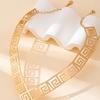 Geometric Hollowed-Out Minimalist Retro Women's Necklace