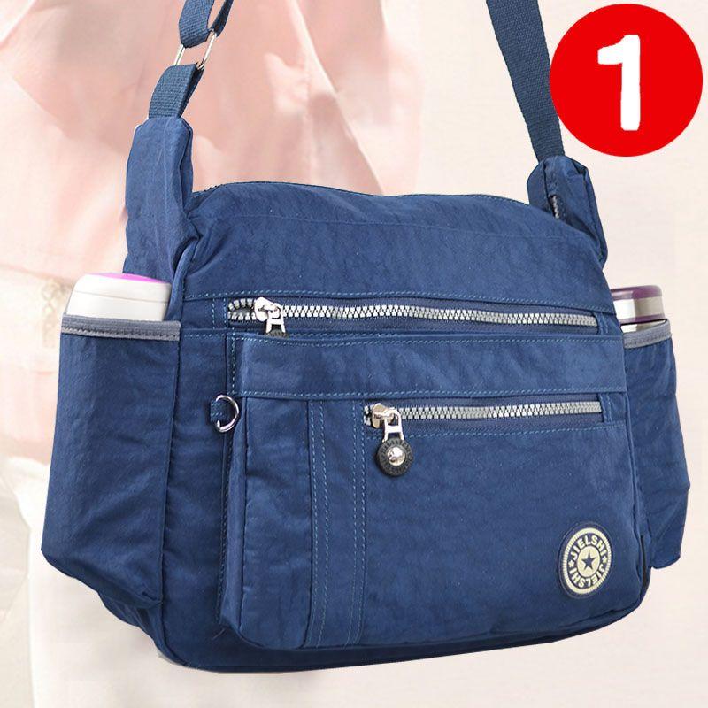 

Canvas Bag Women s Shoulder Bag Easiest for Match New Bag Oxford Cloth Messenger Bag Women s Large Capacity Nylon Women s Bag Ladieswear Large Bag Old Blue