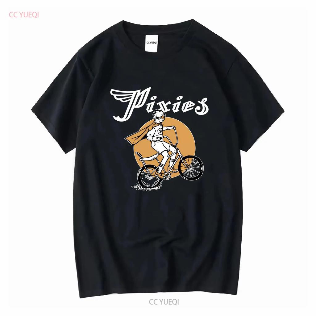New Pixies Tony Bike Premium Lightweight Band T Shirt Sml 2xl Badhabitmerch Vintage Washed Unisex Stretched Designer Clothes