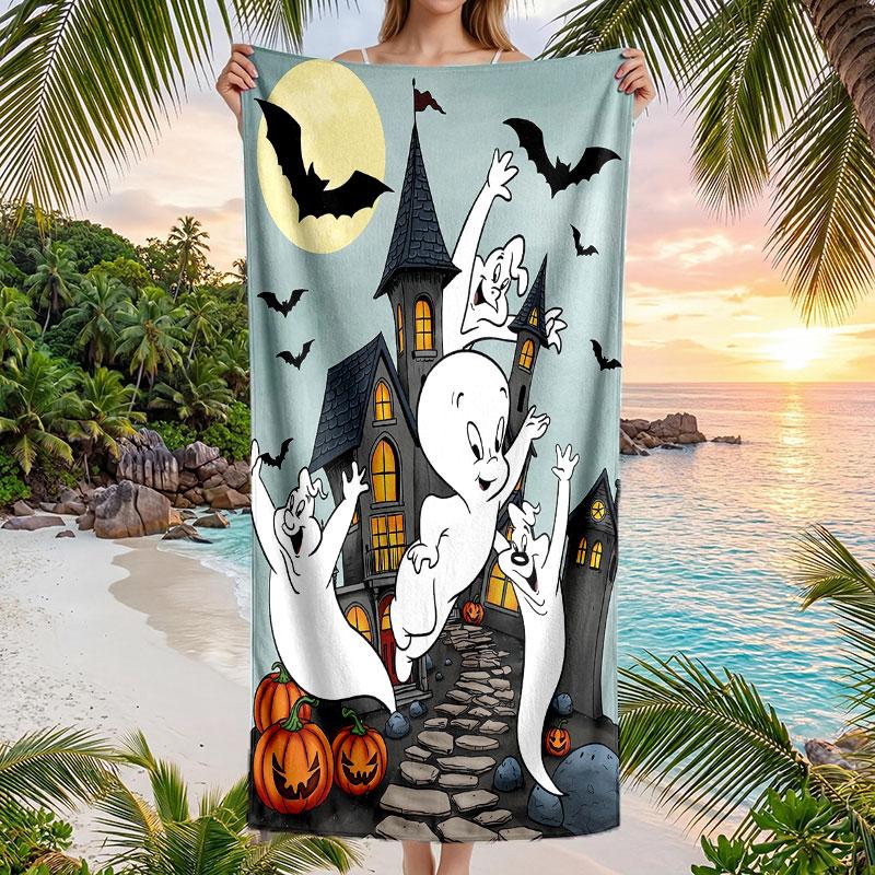 Large Beach Towel Quick Dry Absorbent Towel For Beach IndoorCasper the Friendly Ghost
