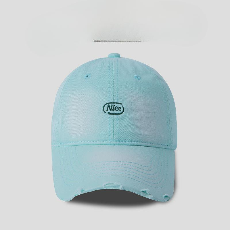 Korean Version of Simple Letter Embroidered Baseball Cap for Men and Women Spring and Summer Casual Versatile Sun Hat Couple Baseball Hat