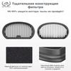 Accessories For Dreame H20/H30/H14 Floor Brush & Filter Combo Kit for Washable Floor Cleaner, High-Efficiency Replacement Parts