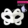 Hand-Painted Ball Face Mask: DIY Paper Pulp Animal Mask for Men & Women, Peking Opera Style