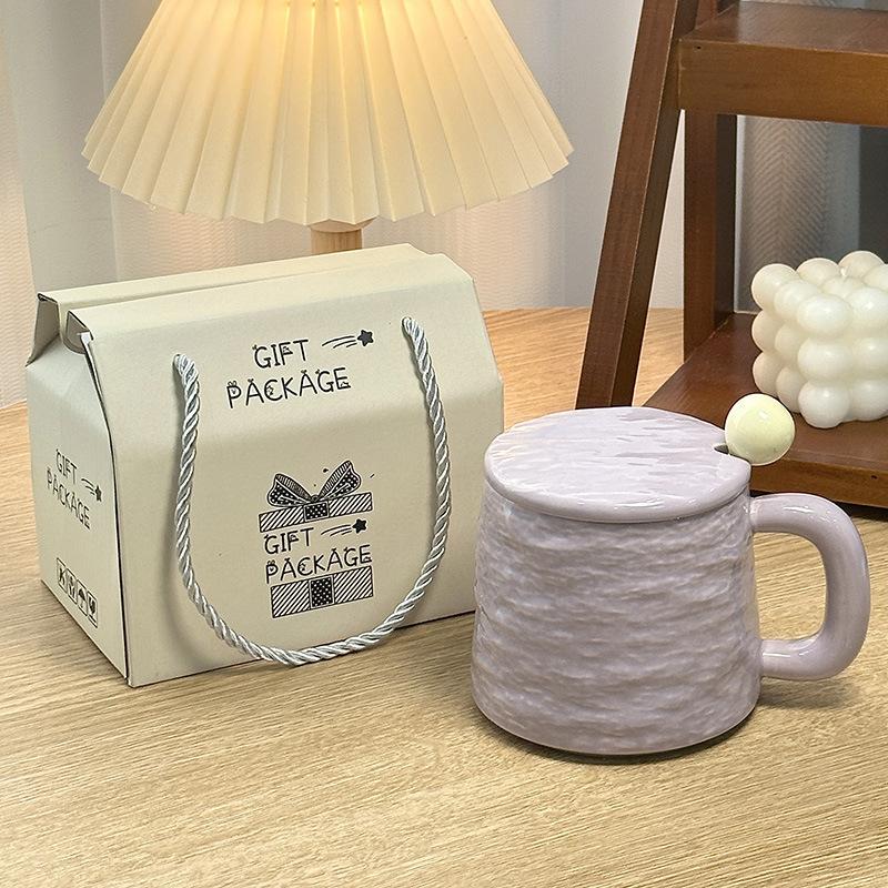 Mug Ceramic Household Water Cup Office Coffee Cup High Value Cup Souvenir Birthday Gift Breakfast Cup