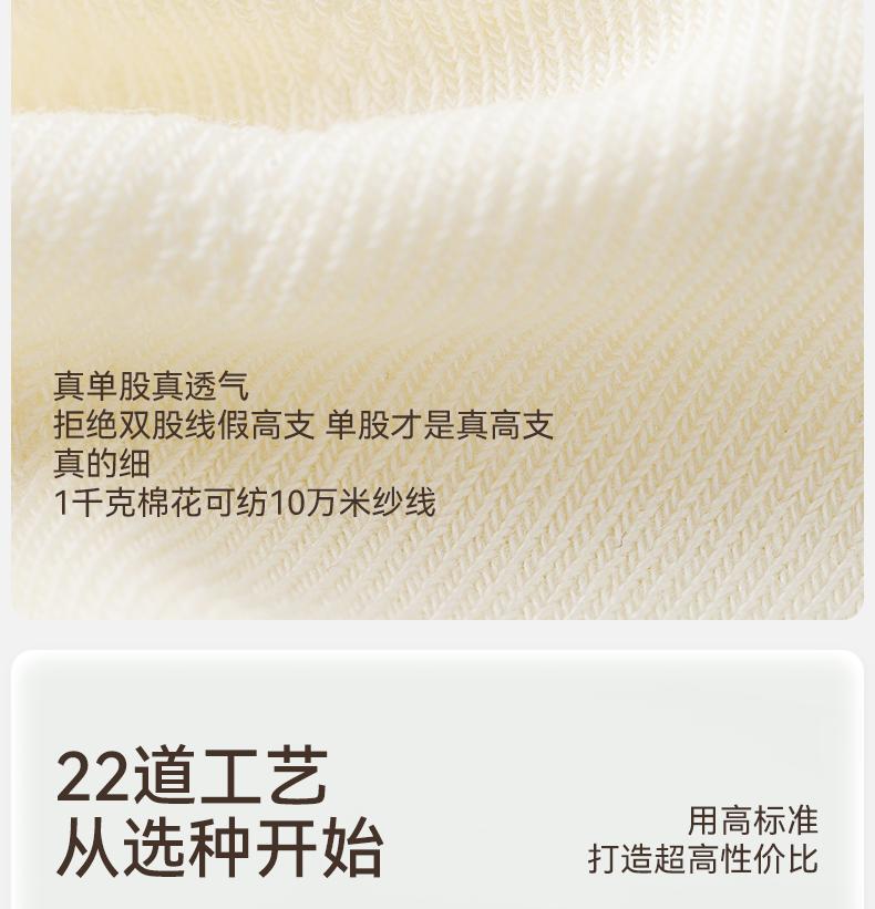 Girls' Cotton Socks - Spring/Summer Breathable Mesh