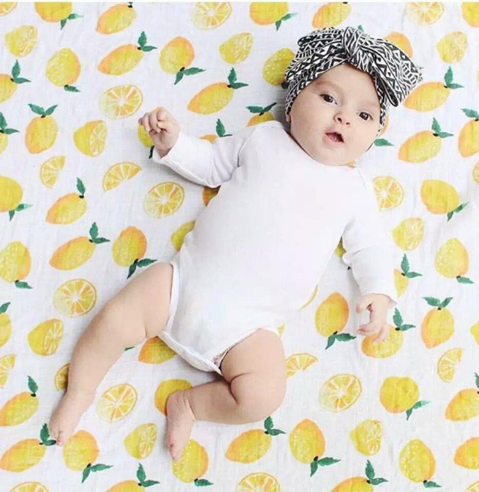 lemon swaddle set