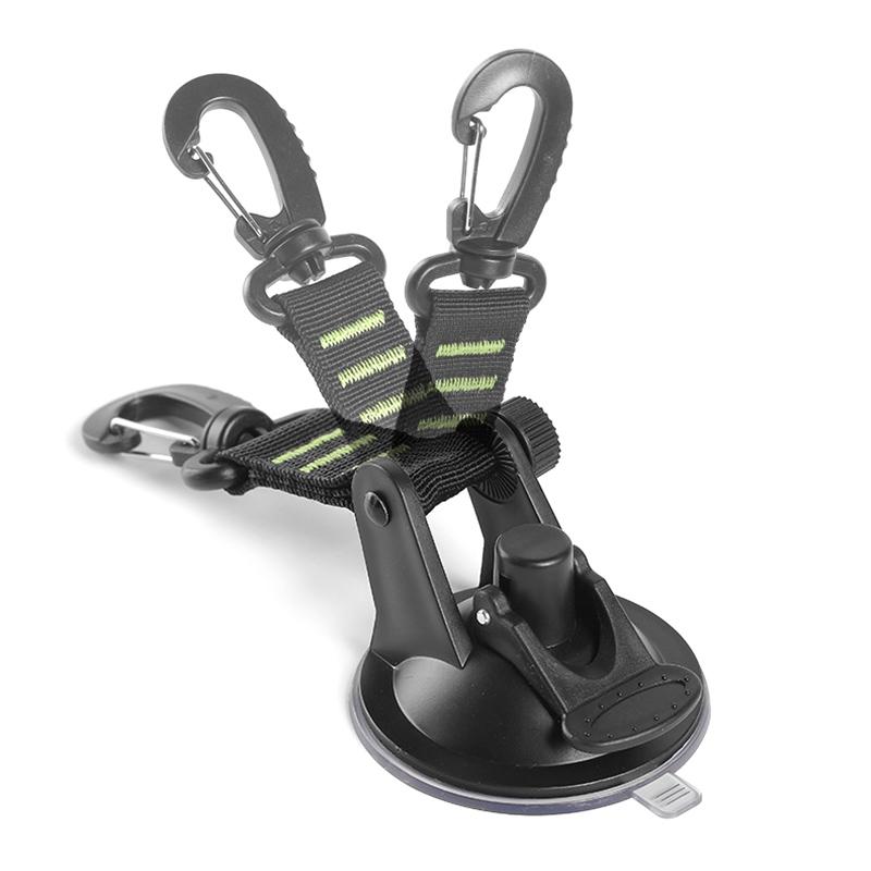 4Pcs Outdoor Suction Cup Anchor Securing Hook Tie Down Camping Tarp As Car Side