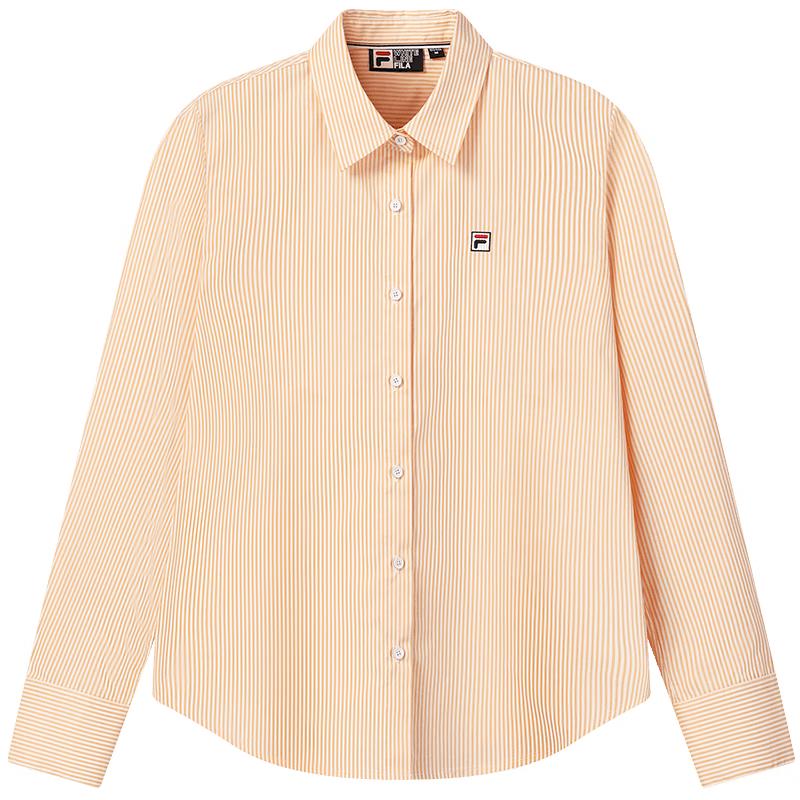 FILA Women s Striped Long-Sleeve Shirt S