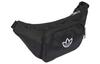 Adidas Originals Adidas Top Zip Closure Recycled Nylon Crossbody Bag, Fanny Pack Regular Unisex Black IJ5007