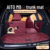 Suitable Trunk Mat for Wenjie M8 TPE25 Model AITO, 5/6-Seat Trunk Floor Mats Accessories