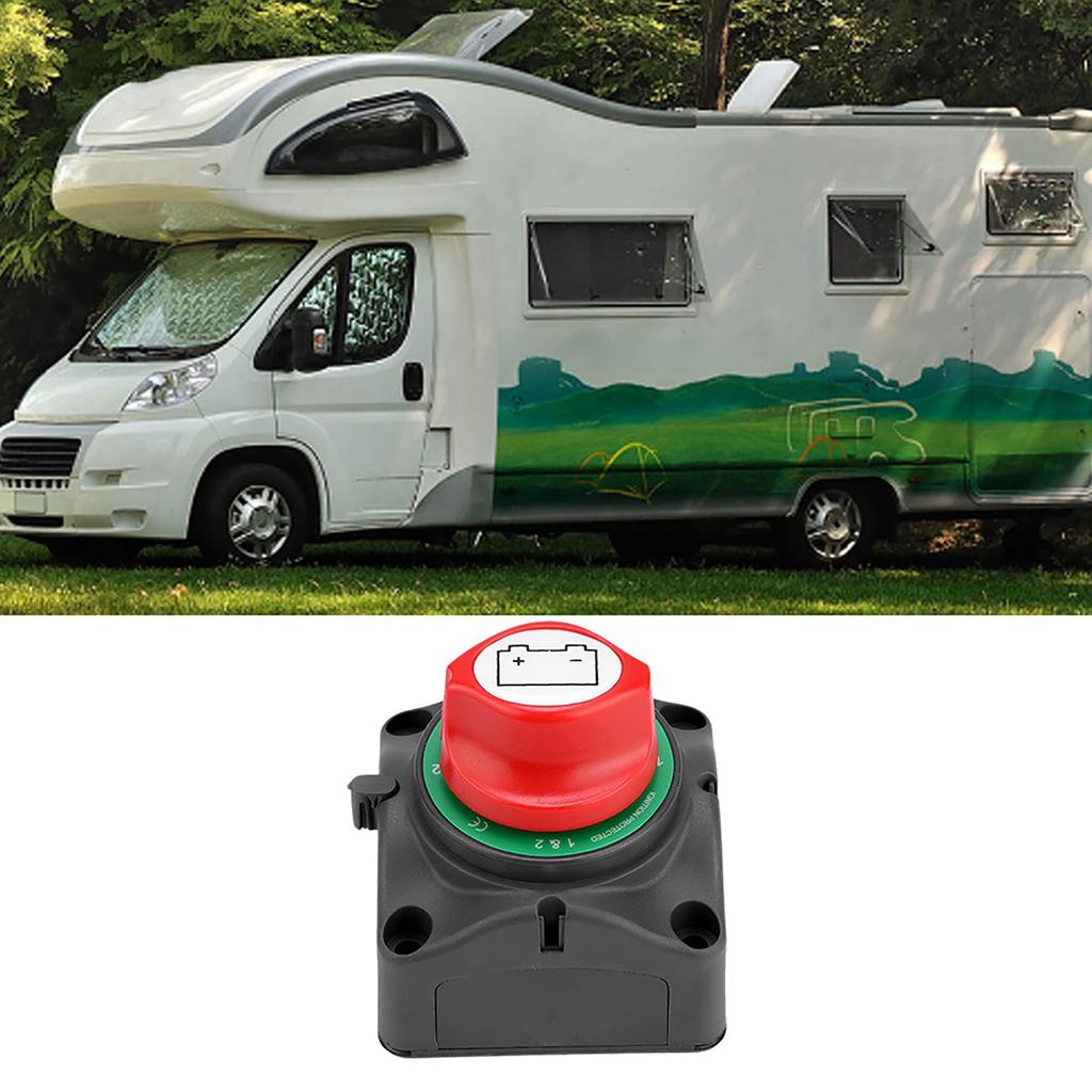 High Current Three Speed Power Off Switch Disconnect Isolator Battery Switch for RV