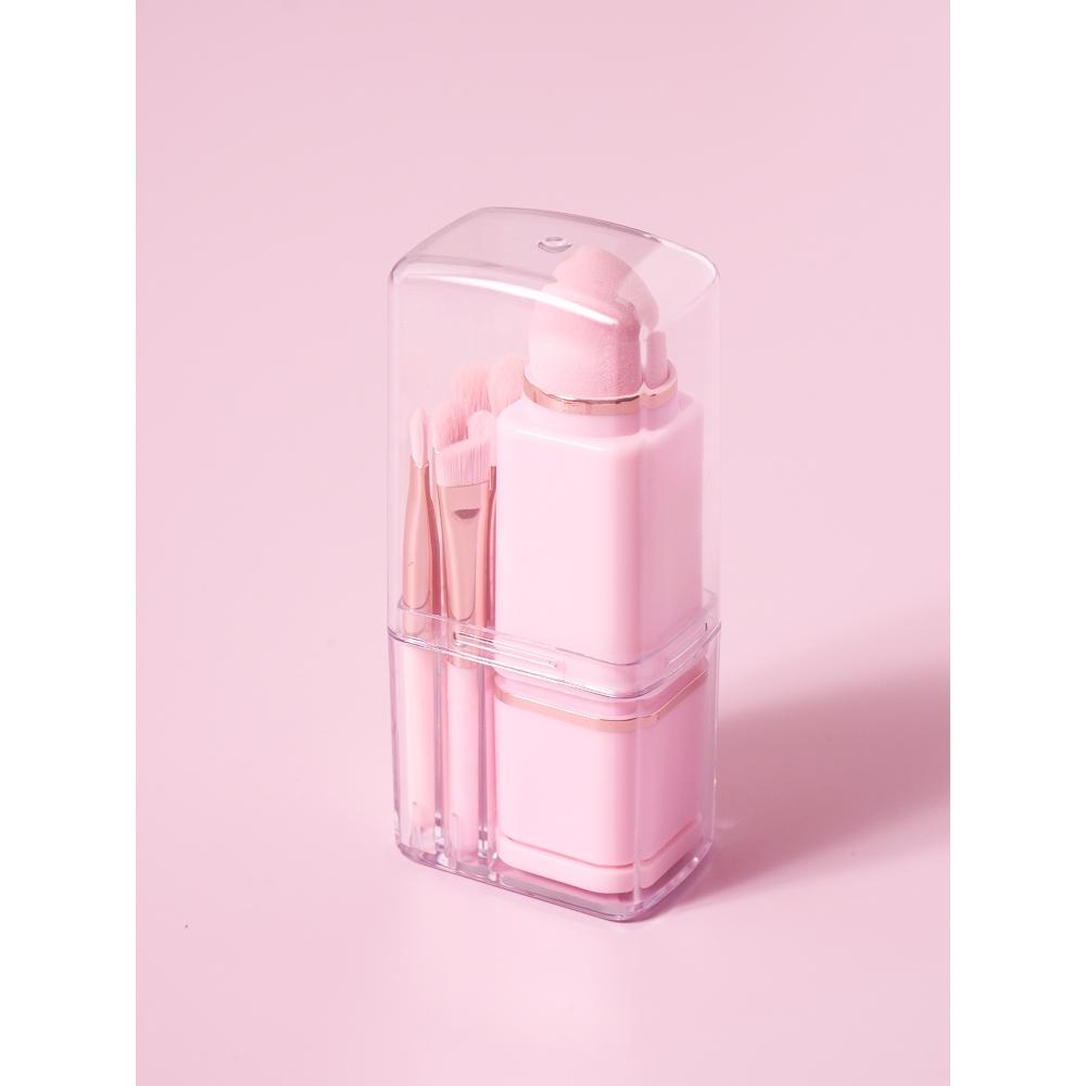 

Daiso Lovely Makeup Brush Puff 8 Piece Set