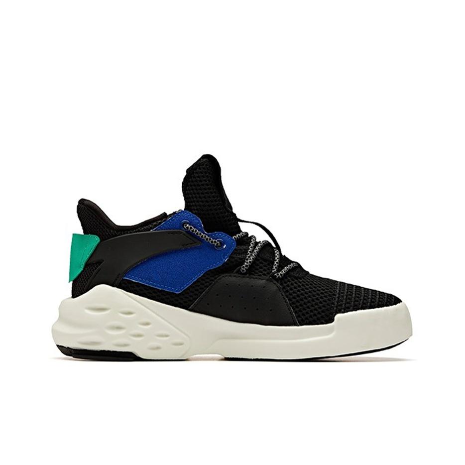 Anta Badass 2 Mid Basketball Shoes Men Sneakers Black Blue White 11928088-1