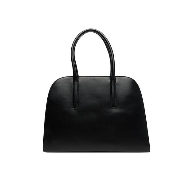 Bag Tommy Hilfiger Tommy Hilfiger Iconic Leather Tote AW0AW18206 Black
