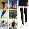 1 Paire de Manches de Jambe Femme Chaussettes de Jambe Glacées Protection Solaire Bas de Golf Rafraîchissants
