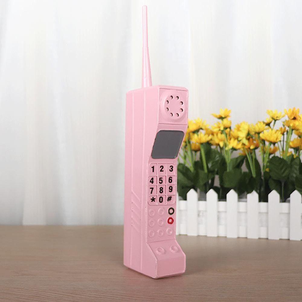 Simulace Vintage model telefonu Mobilní telefon Cihla Mobilní telefon Ornament Domácí dekorace