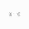 Minigold [Limited Quantity] 0.2 Carat White Diamond Earrings Mes21857