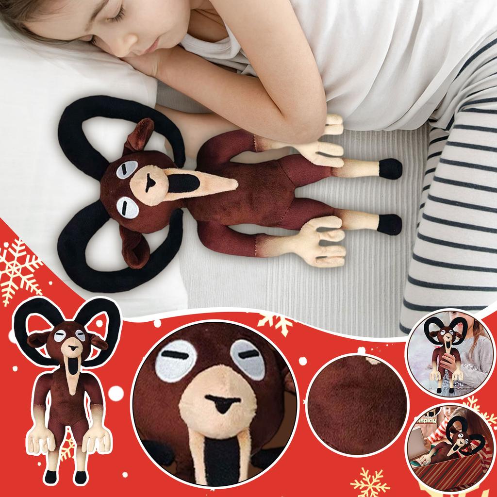 Horror Game Surrounding Elk Doll Prone Elk Plush Toy