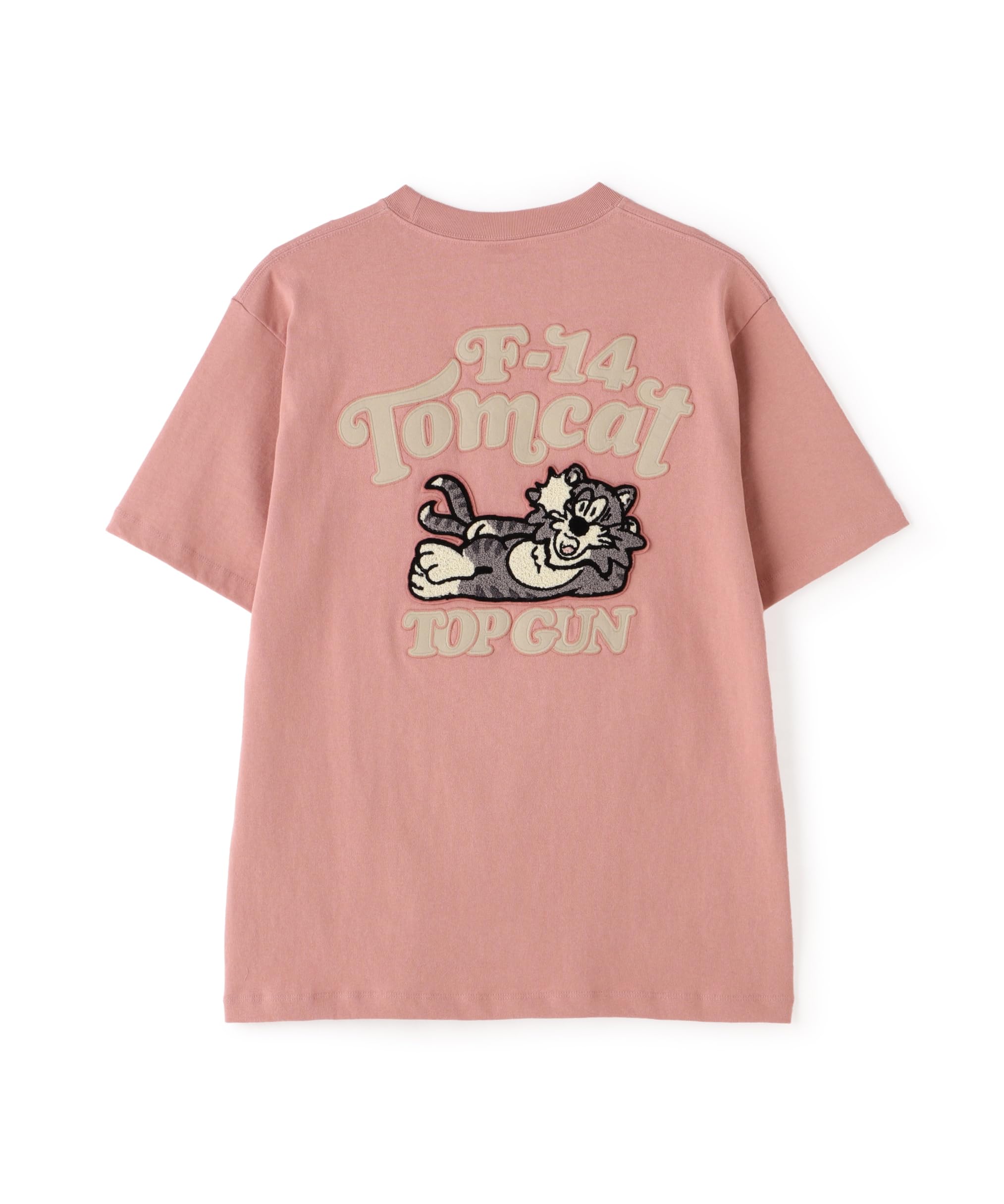 

Avirex SAGARA TOM CAT Size T-SHIRT, Men s M, 090, Pink, 783-4934036