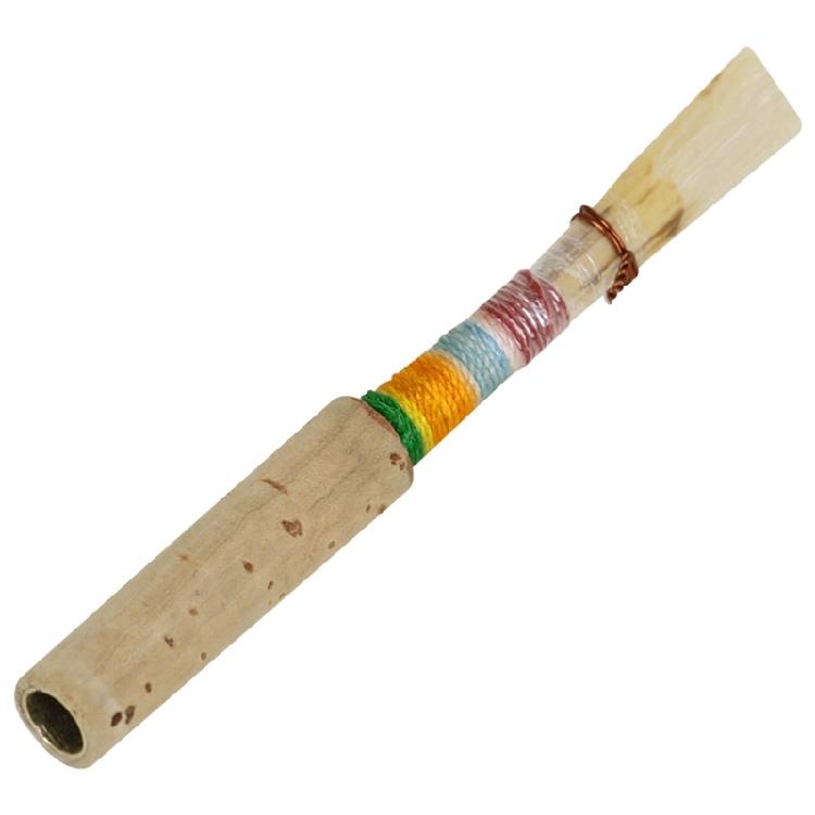 4Pcs Soft Mouthpiece Natural Reed Replacement Oboe Reed with Storage Box Medium Strength Soft Handmade Oboe Reed