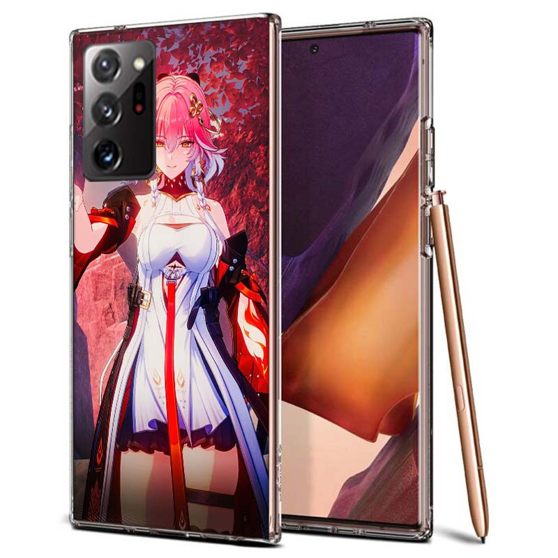 Game Wuthering Waves Changli Phone Case for Samsung A55 A35 A25 A15 A07 A05S A16 A17 A26 A36 A37 A56 A57 Galaxy Note 20 10 A50S