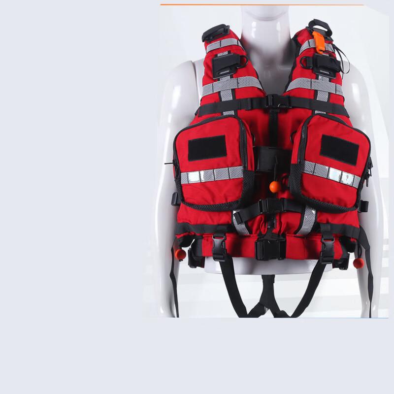 OLOMM 150N Water Rapids Rescue Life Vest Universal Fit