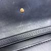 [Pre-Owned] Sylvie Gold Buckle Striped Web Leather Tote Shoulder Crossbody Mini Bag - Good #1Y1UPPS