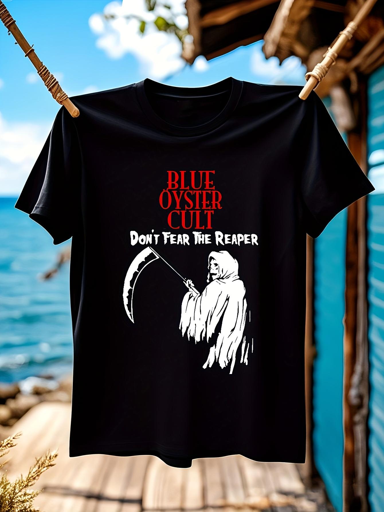 Blue Oyster Cult Don t Fear the Reaper Graphic Tshirt Bla... XXXXL