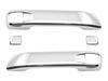 Chrome Door Handle Covers for Hino 17 Ranger and 17 Profia 2017 Compatible TRISTAR'S (4-Piece Set) (April Onwards) -