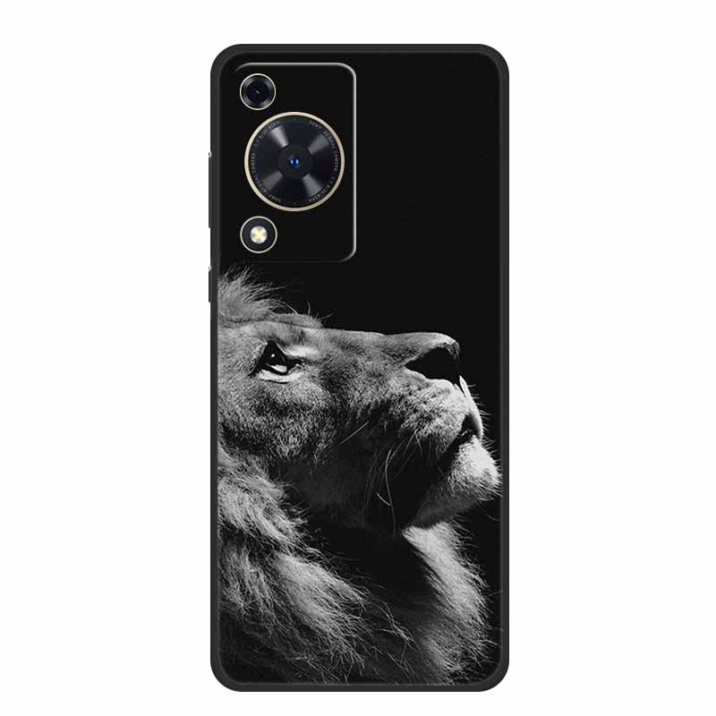 For Huawei Nova Y72s Phone Case Y 72 s Coque Black Silicone Soft Back Cover Case For Huawei Nova Y72 Y63 Case Y 63 Funda Shell
