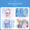 Gefrorene Prinzessin Verkleidepuppe