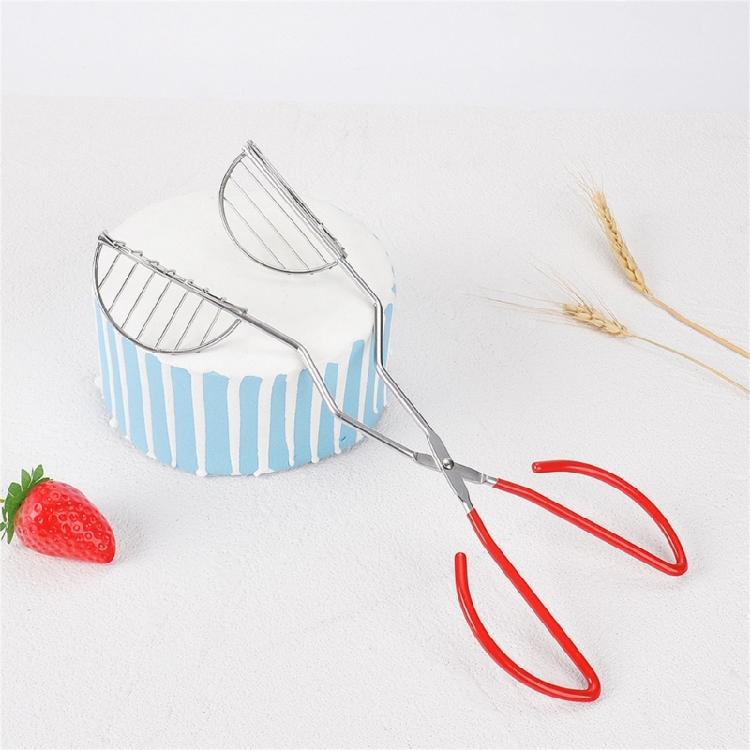 Tacos Shell Clamps With Long Handle Multipurpose Tacos Shell Forming Tongs with Plastic Handle Kitchen Accessory