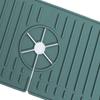 Ripples Faucet Splash Draining Countertop Protector Water Catcher Mat Faucet Mat Sink Splash Pad