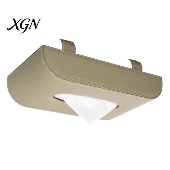 No Jam Tissue Box for Car Box, Sun Visor Type Block Hanging Container, Towel Napkin Holder, Holder Paper Rack Organizer, Stable Dispenser Auto Vehicle