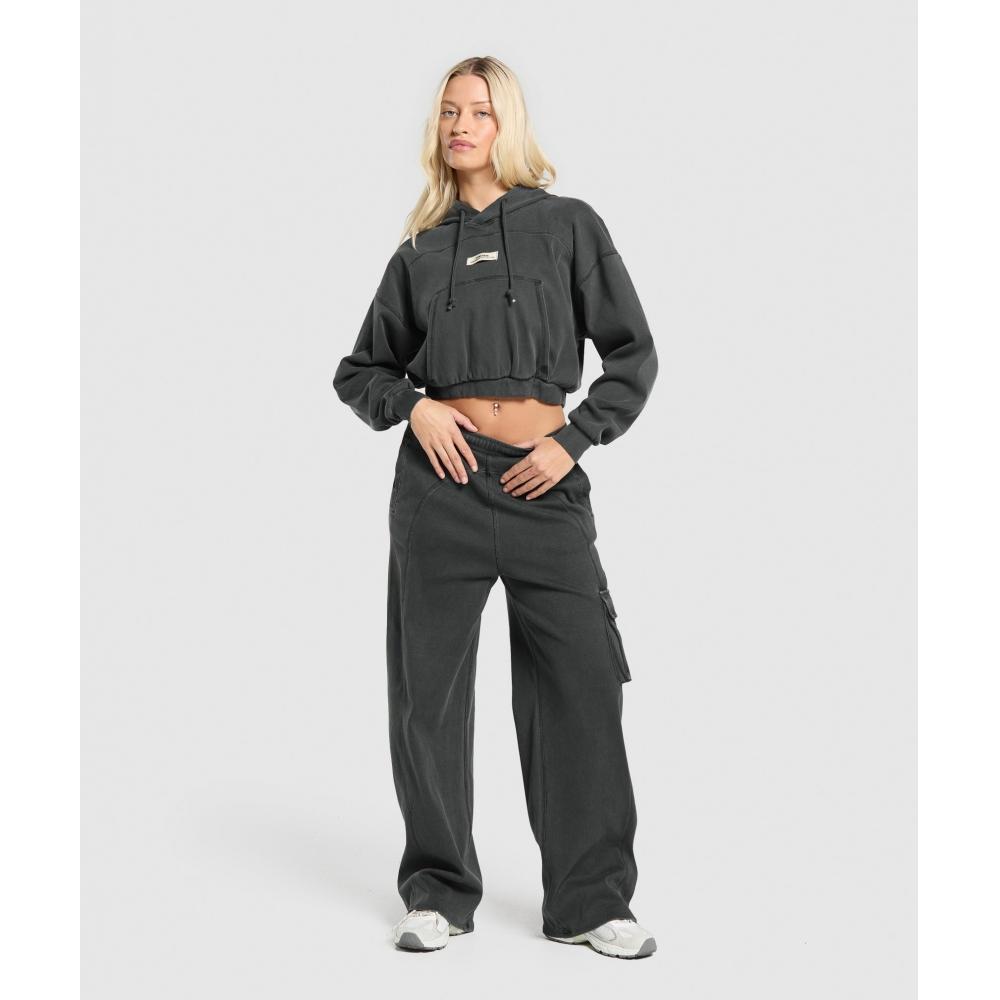 Gymshark Rest Day Ribbed Hoodie Asphalt Grey B1c4e Gc02