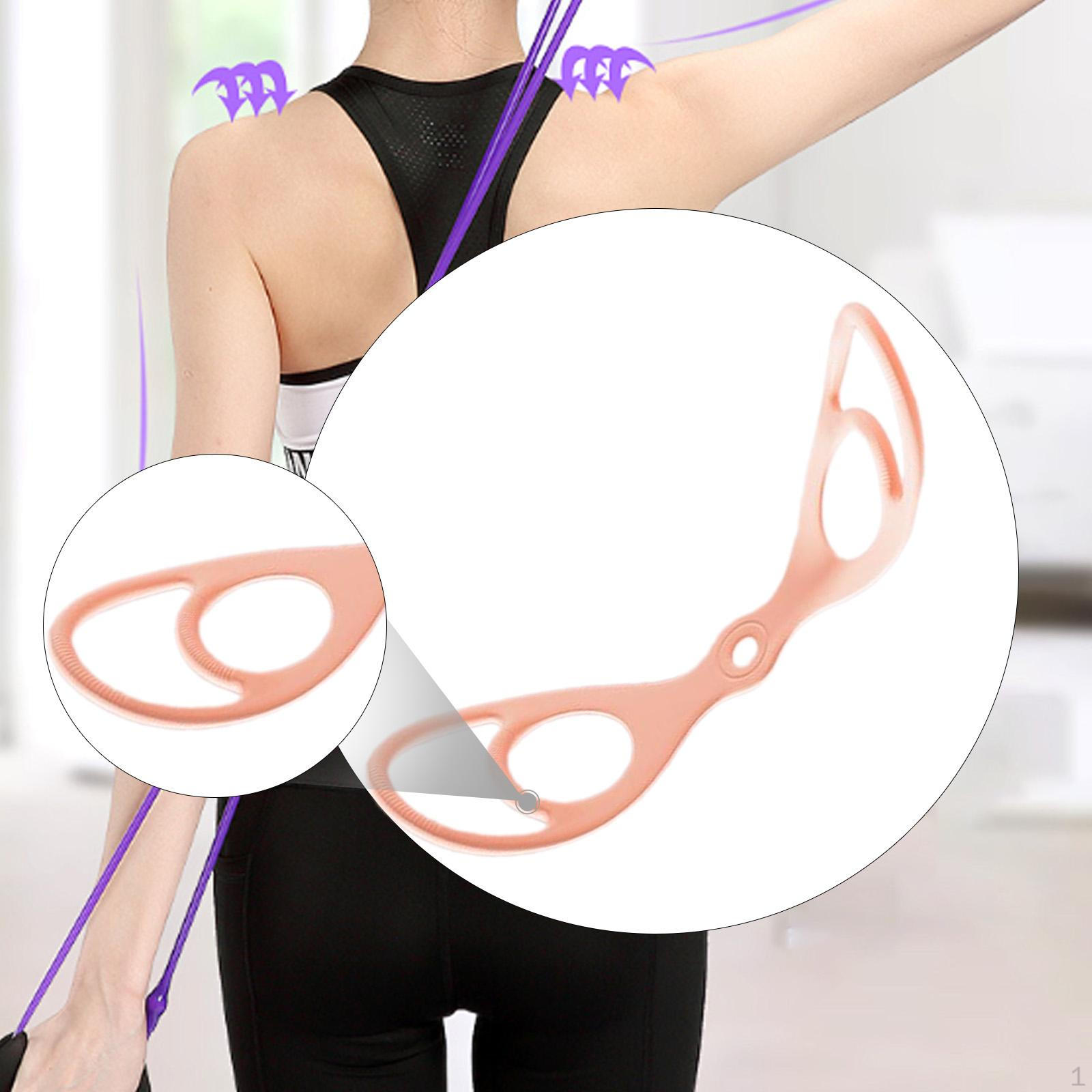 

Фитнес эластичная лента для сопротивления для женщин эспандер для груди профессиональный для плеч рук спины розовый