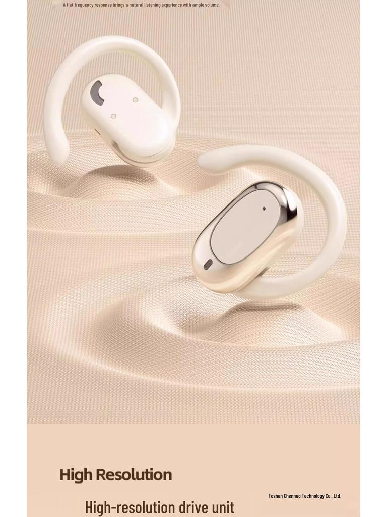 2025 Bluetooth Bone Conduction Over-Ear Wireless Sports Headphones with Long Battery Life