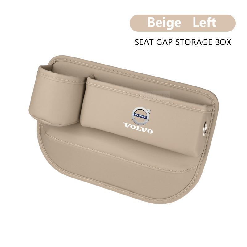 Läder För Volvo Bilstol Glappfyllare Väska Förvaringslåda Mugghållare XC90 XC60 C30 S60 C70 XC40 V40 XC70 V70 V60 S40 V90 S90