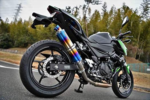 Beams Motor Company Heat Titanium Wheels for Ninja 400 R-EVO S/O 2BL-EX400G (G431-53-P1J)