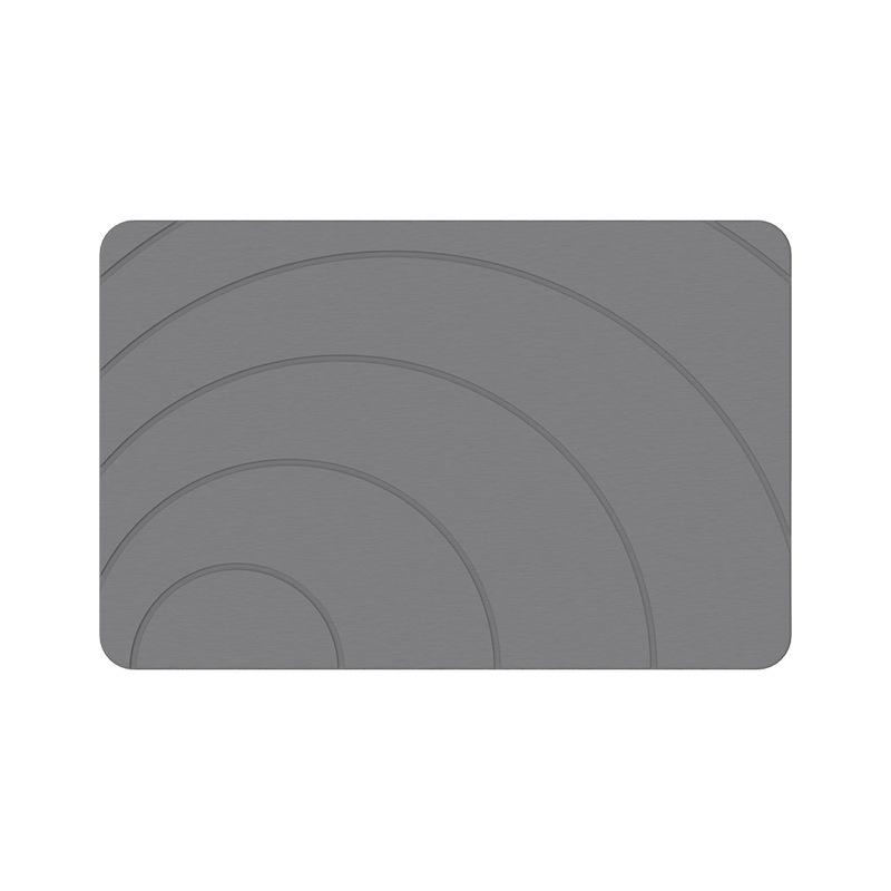 Minimalist Non-Slip Diatomaceous Earth Bath Mat - Water Absorbent, Dirt-Resistant Rug for Bathroom & Hallway