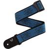 D'Addario Vintage Strap Collection Blue Suns 50PW04 Guitar Strap [Domestic Genuine Product]