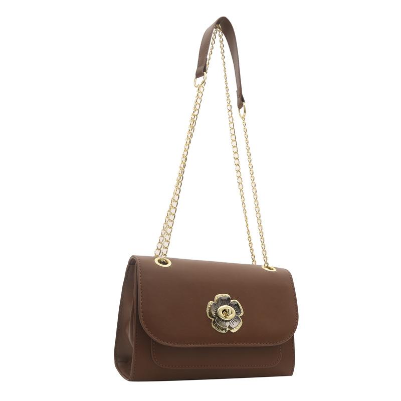 Modetrend Candy Color Bag 2024 Frühjahr Neue Kettentasche Eine Schulter Nischendesign Umhängetasche Mode Damentasche