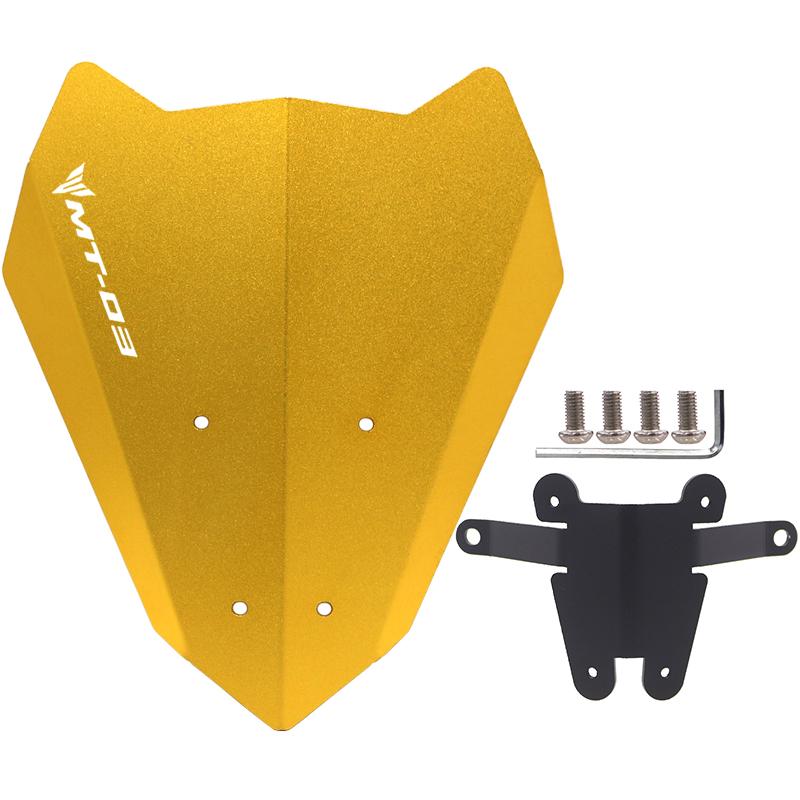 For YAMAHA MT25 MT03 2022 Windshield Windscreen Pare-brise Smoke MT-25 MT-03 Motorcycle Accessories Wind