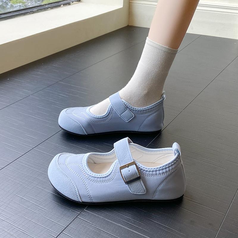 CRLAYDK Sweet Women's Loafers Adjustable Buckle Driving Moccasins Casual Slip On Comfort Ladies Walking Flats Work Shoes