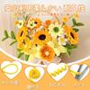 URSDIART Craft Mall Flower Mix Kit 300 Pieces 6mm Artificial Flower Stems 10 Pieces Floral Tape 1 Roll Green DIY Decoration Materials for School