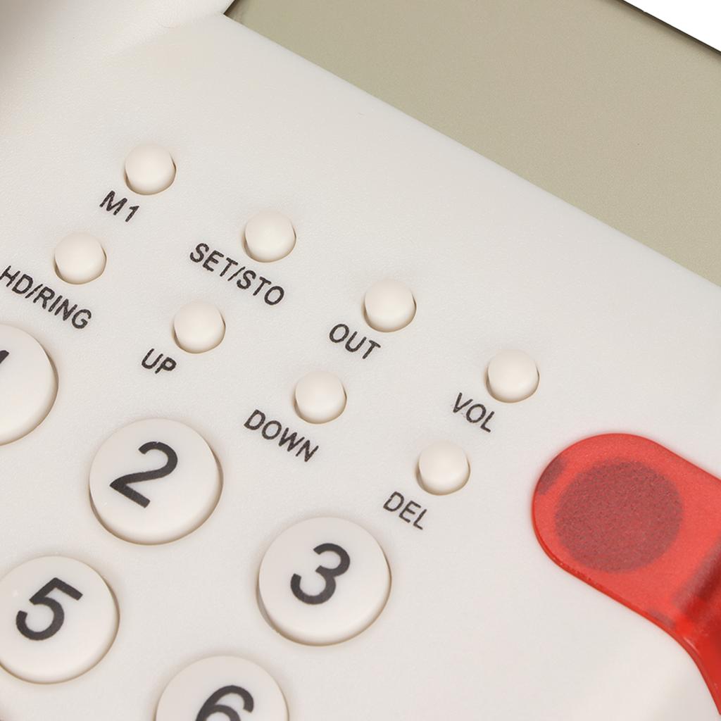 K010A-1 Corded Phone Caller ID Function Hands Calling Desktop Landline Phone for Hotel