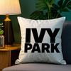 Brand I-Ivy P-Park Pillow Case Sofa Living Room Bedroom Double-sided Printing Square Cushion Nap Time Cushion Cover