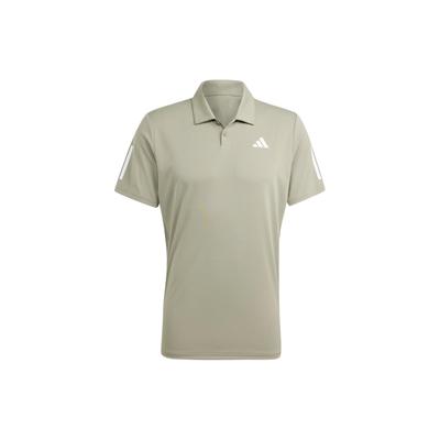 Męska koszulka polo Club 3-Stripes Topy Kolor: Pebble-Silver-Gray IY3215