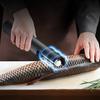Electric Fish Scaler Coconut Shredder Handheld Rotating Kitchen Grater with Stainless Steel Blades Multi-Functional Efficient Scraper Peeler Shredder